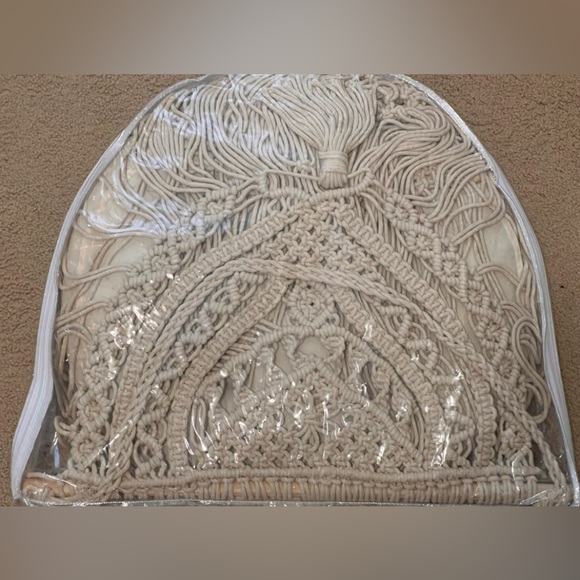 Macrame cat hammock - Picture 3 of 3